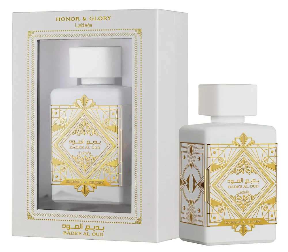 Lattafa Badee Al Oud Honor & Glory 100ml EDP for Men & Women (White)