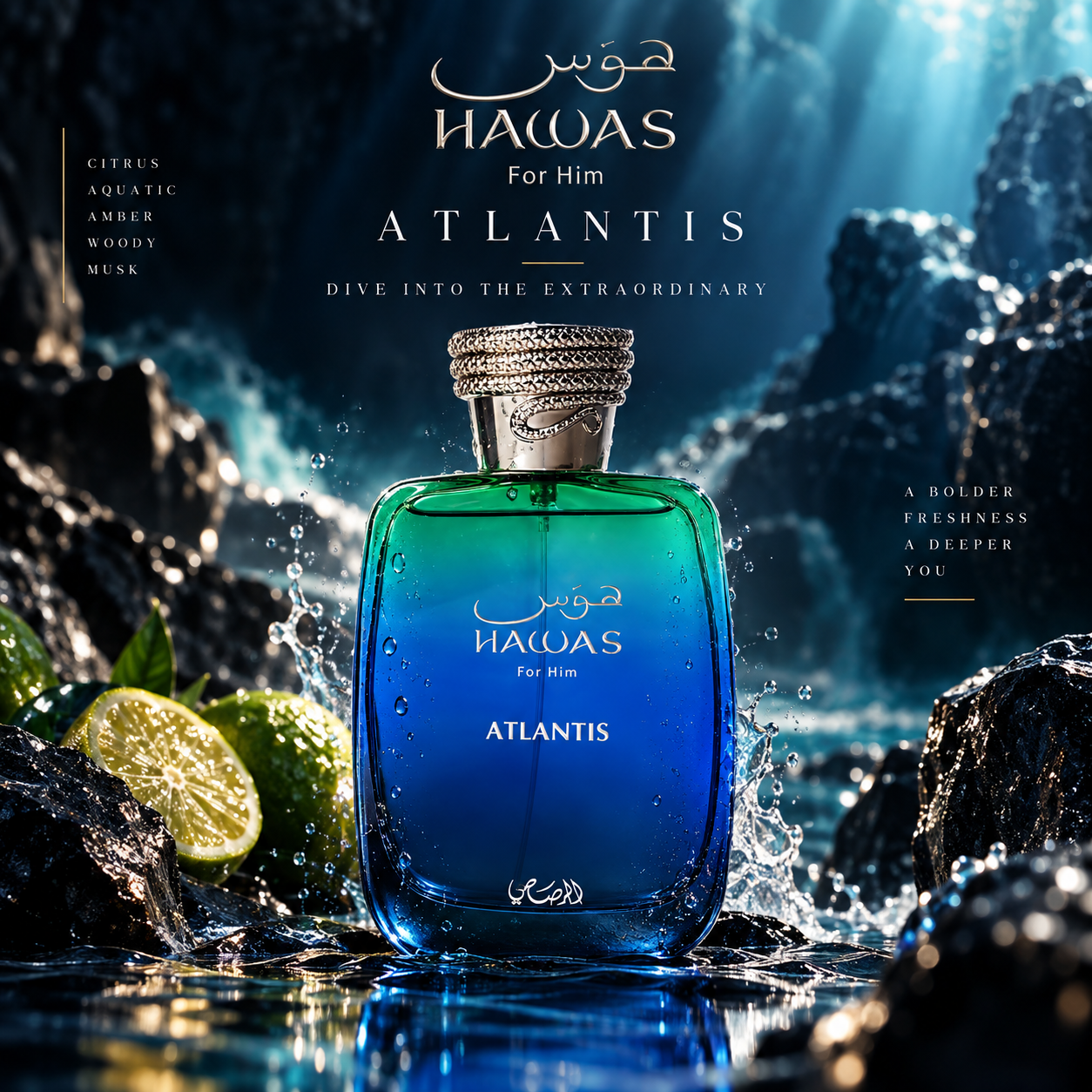 Rasasi Hawas Atlantis EDP for Men